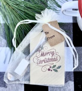 Merry Christmas Tea Favor Gifts