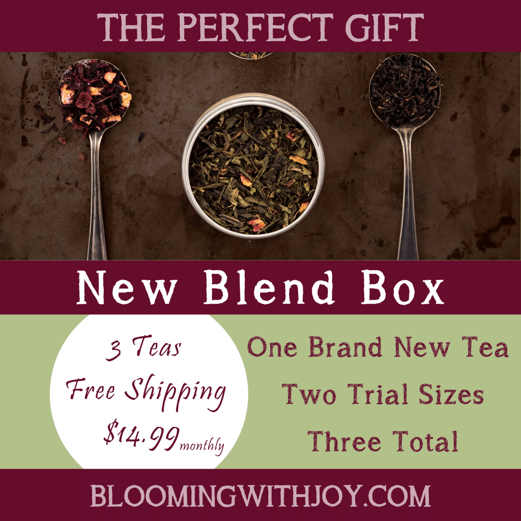 New blend box tea subscription box