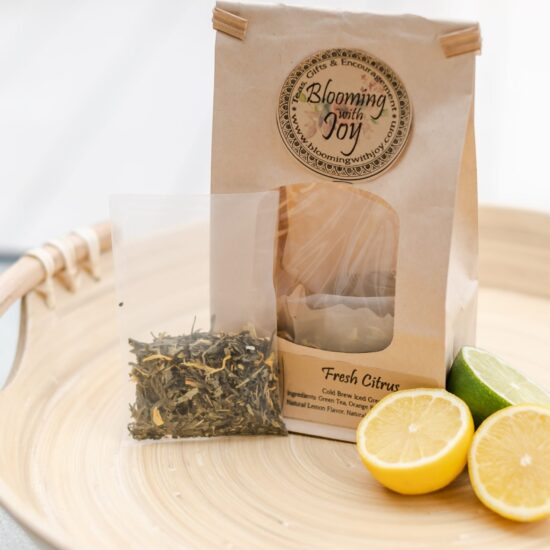 Alternative view of Fresh Citrus Green Tea 6 Two Quart Sized Pouches