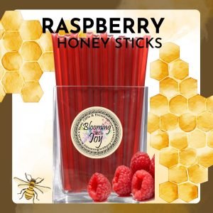 Raspberry honey sticks