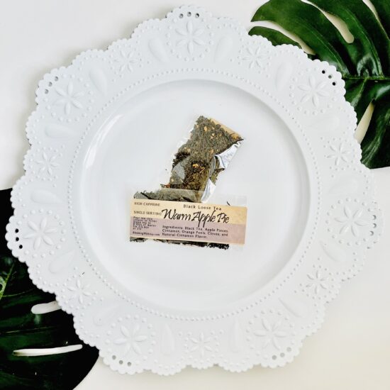 Alternative view of Warm Apple Pie Black Tea - A Cozy Blend of Apple, Cinnamon, and Cloves