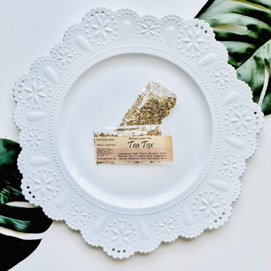Alternative view of Tea Tox Herbal Cleansing Tea - Natural Detox Loose Leaf Blend