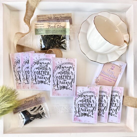 Happy Mother's Day - Tea Gift Sampler Set | 12 Single Serving Teas