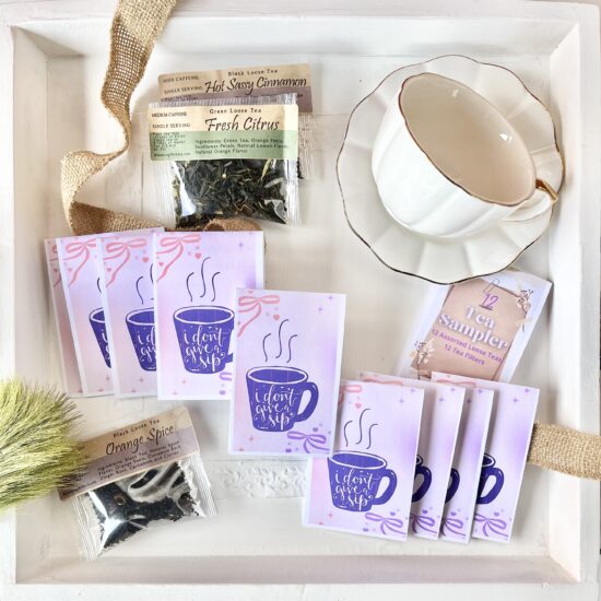 I Don't Give A Sip  | 12 Single Serving Teas