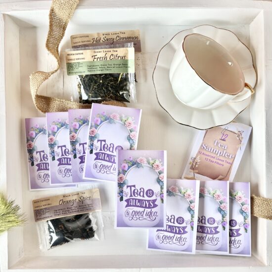 Tea Is Always A Good Idea - Tea Gift Sampler Set | 12 Single Serving Teas
