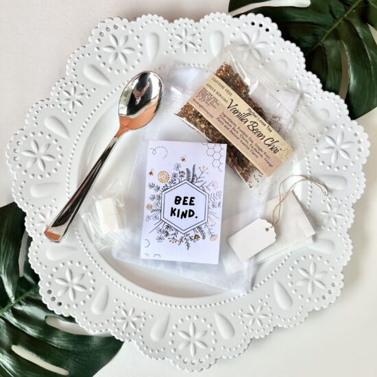 Bee Kind Tea Party Favor
