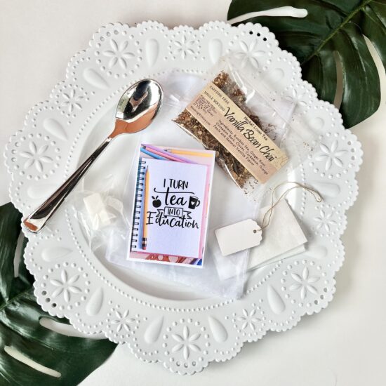 I Turn Tea Into Education Small Favor
