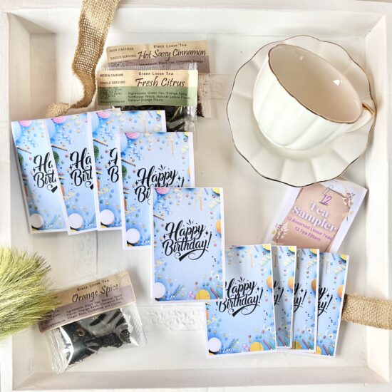 Happy Birthday  | 12 Single Serving Teas