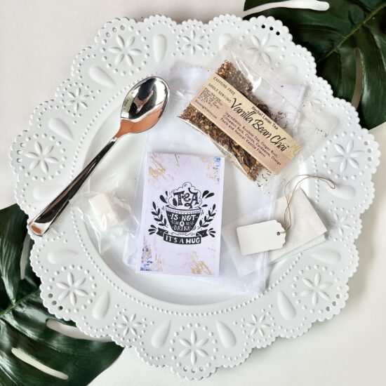 Tea is not a drink, it's a hug in a cup tea gift