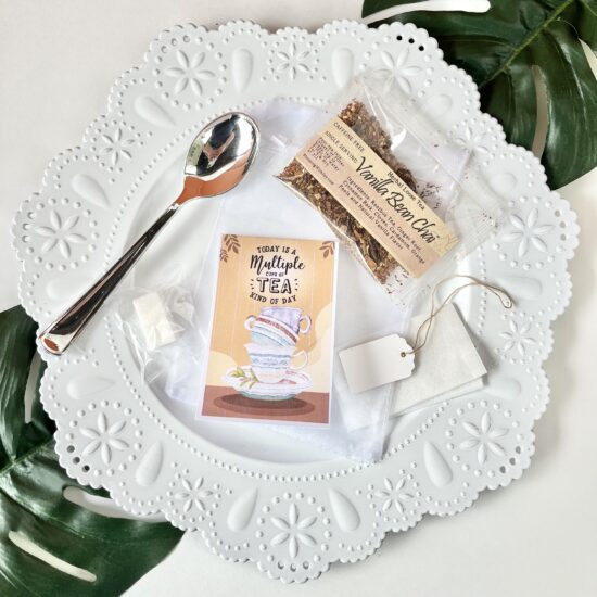 Multiple Cups Of Tea Favor