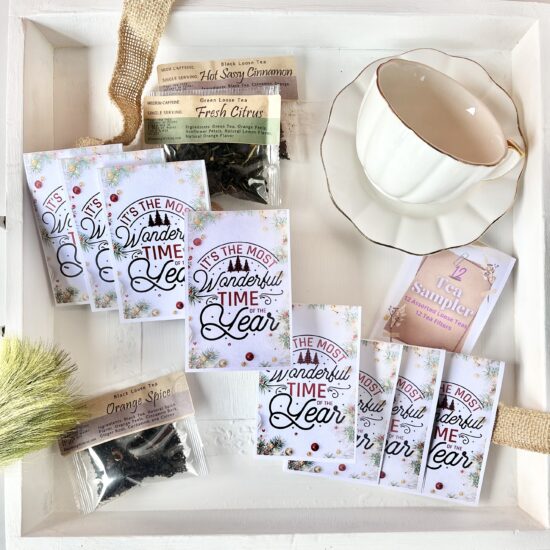 The Most Wonderful Time of The Year Tea Gift | 12 Single Serving Teas