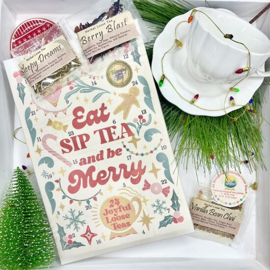 Festive Tea Advent Calendar – 24 Hand-Selected Loose Leaf Teas